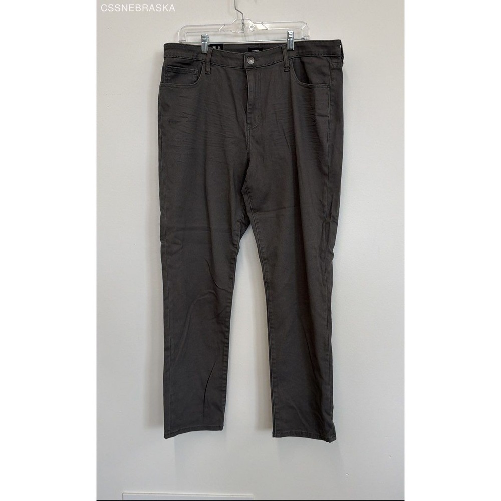 Express Gray Mens slim fit denim jeans - Size 38x32‎